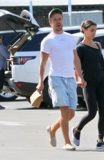 HAYLEY ERBERT and Derek Hough Out for Brunch at Sweet Butter Kitchen in Los Angeles 04/02/2022