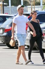 HAYLEY ERBERT and Derek Hough Out for Brunch at Sweet Butter Kitchen in Los Angeles 04/02/2022