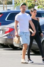 HAYLEY ERBERT and Derek Hough Out for Brunch at Sweet Butter Kitchen in Los Angeles 04/02/2022