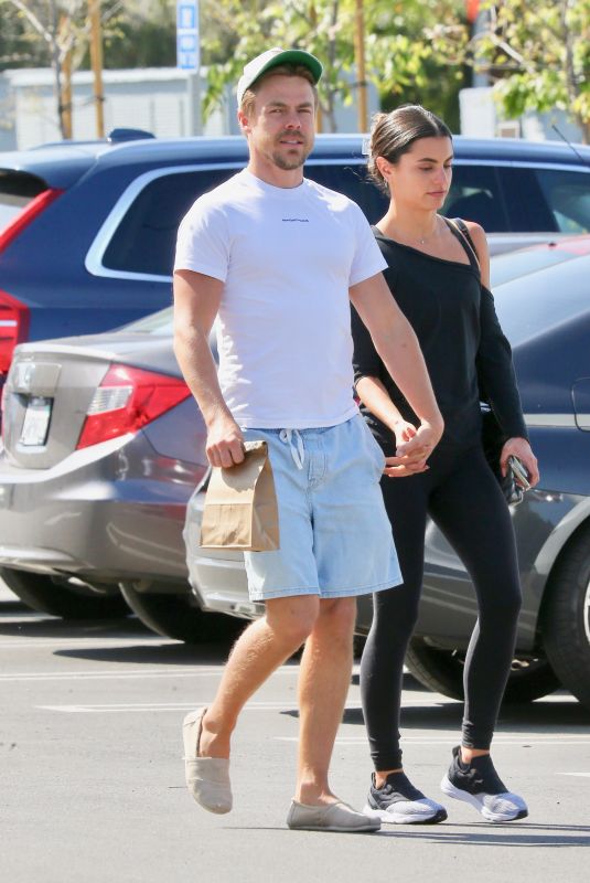 HAYLEY ERBERT and Derek Hough Out for Brunch at Sweet Butter Kitchen in Los Angeles 04/02/2022