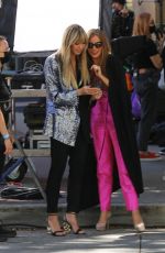 HEIDI KLUM and SOFIA VERGARA on the Set of AGT in Pasadena 04/23/2022