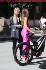 HEIDI KLUM and SOFIA VERGARA on the Set of AGT in Pasadena 04/23/2022