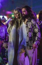 HEIDI KLUM and Tom Kaulitz at Coachella 04/16/2022