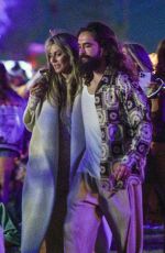 HEIDI KLUM and Tom Kaulitz at Coachella 04/16/2022
