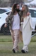 HEIDI KLUM and Tom Kaulitz at Coachella Valley Music and Arts Festival in indio 04/15/2022