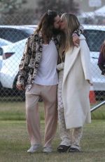 HEIDI KLUM and Tom Kaulitz at Coachella Valley Music and Arts Festival in indio 04/15/2022