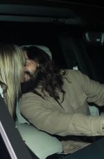 HEIDI KLUM and Tom Kaulitz at Giorgio Baldi in Santa Monica 03/30/2022