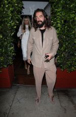 HEIDI KLUM and Tom Kaulitz at Giorgio Baldi in Santa Monica 03/30/2022