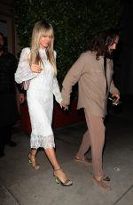 HEIDI KLUM and Tom Kaulitz at Giorgio Baldi in Santa Monica 03/30/2022