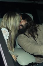 HEIDI KLUM and Tom Kaulitz at Giorgio Baldi in Santa Monica 03/30/2022