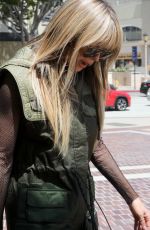 HEIDI KLUM Arrives at AGT Studio in Los Angeles 04/19/2022