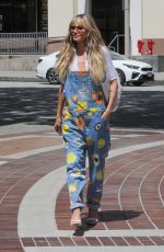 HEIDI KLUM Arrives at AGT Studios in Pasadena 04/07/2022