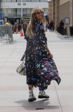 HEIDI KLUM Arrives at AGT Studios in Pasadena 04/10/2022