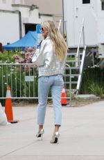 HEIDI KLUM Arrives at America
