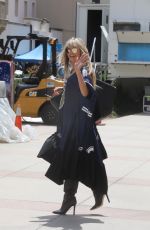 HEIDI KLUM Arrives at America