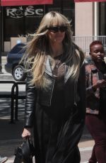 HEIDI KLUM Arrives at America