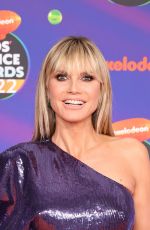 HEIDI KLUM at 2022 Nickelodeon Kid