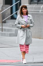 HELENA CHRISTENSEN Out and About in New York 04/26/2022