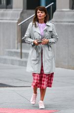 HELENA CHRISTENSEN Out and About in New York 04/26/2022