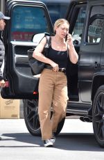 HILARY DUFF at Sushi Katsu-Ya in Studio City 04/22/2022