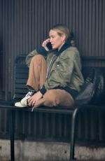 HILARY DUFF at Sushi Katsu-Ya in Studio City 04/22/2022