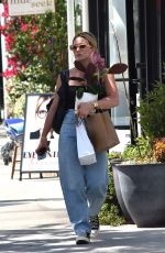 HILARY DUFF Out in Studio City 04/27/2022