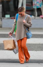 HILARY DUFF Out Shopping in Beverly Hills 04/02/2022