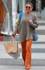 HILARY DUFF Out Shopping in Beverly Hills 04/02/2022