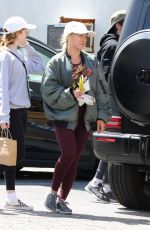 HILARY DUFF Out Shopping in Los Angeles 04/16/2022
