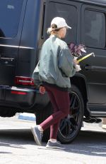 HILARY DUFF Out Shopping in Los Angeles 04/16/2022