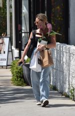 HILARY DUFF Picks up a Plant in Studio City 04/27/2022