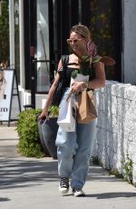 HILARY DUFF Picks up a Plant in Studio City 04/27/2022