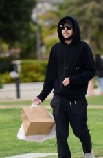 HOLLY SCARFONE at a Picnic in Beverly Hills Park 04/03/2022