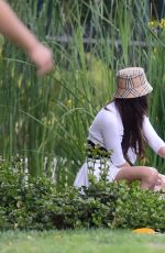 HOLLY SCARFONE at a Picnic in Beverly Hills Park 04/03/2022