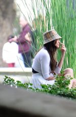 HOLLY SCARFONE at a Picnic in Beverly Hills Park 04/03/2022