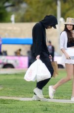 HOLLY SCARFONE at a Picnic in Beverly Hills Park 04/03/2022