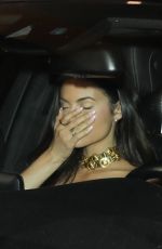 HOLLY SCARFONE Out for Dinner Date at Catch LA in West Hollywood 04/05/2022