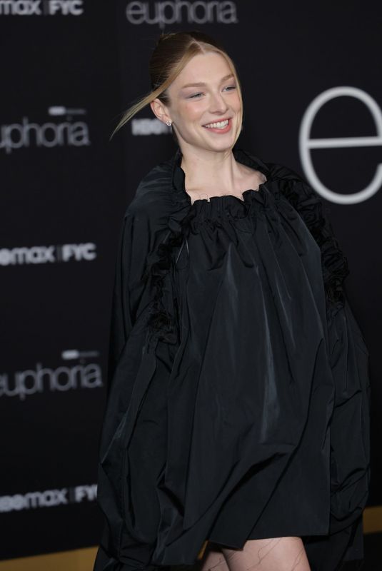 HUNTER SCHAFER at Euphoria FYC Screening in Los Angeles 04/20/2022