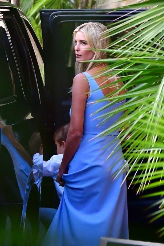 IVANKA TRUMP Heading to Dinner in Miami 04/09/2022