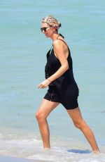 IVANKA TRUMP Out at a Beach in Miami 04/04/2022