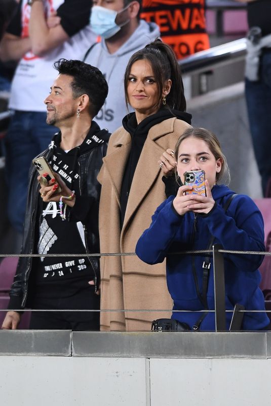 IZABEL GOULART at FC Barcelona Stadium 04/14/2022