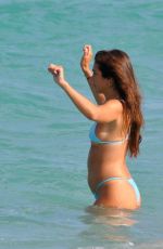 IZABEL PAKZAD in Bikini at a Beach at Miami 04/10/2022