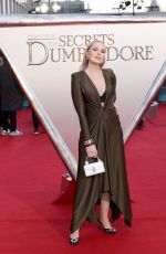 JANA RIVA at Fantastic Beasts: The Secrets of Dumbledore Premiere in London 03/29/2022