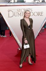 JANA RIVA at Fantastic Beasts: The Secrets of Dumbledore Premiere in London 03/29/2022