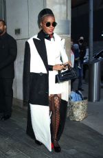 JANELLE MONAE Promotes Her New Sci-fi Book The Memory Librarian: And Other Stories of Dirty Computer in New York 04/18/2022