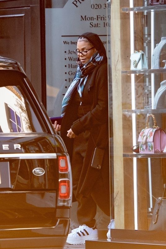 JANET JACKSON at a Pawn Shop in London 04/21/2022