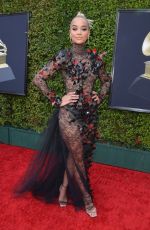 JASMINE SANDERS at 64th Annual Grammy Awards in Las Vegas 04/03/2022