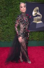 JASMINE SANDERS at 64th Annual Grammy Awards in Las Vegas 04/03/2022