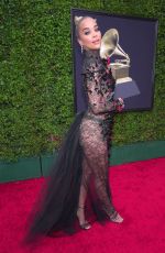 JASMINE SANDERS at 64th Annual Grammy Awards in Las Vegas 04/03/2022