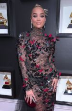 JASMINE SANDERS at 64th Annual Grammy Awards in Las Vegas 04/03/2022